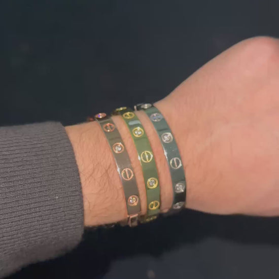Cartier Plain Bracelets video