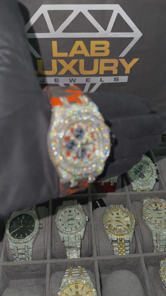 Moissanite Watch 14 video