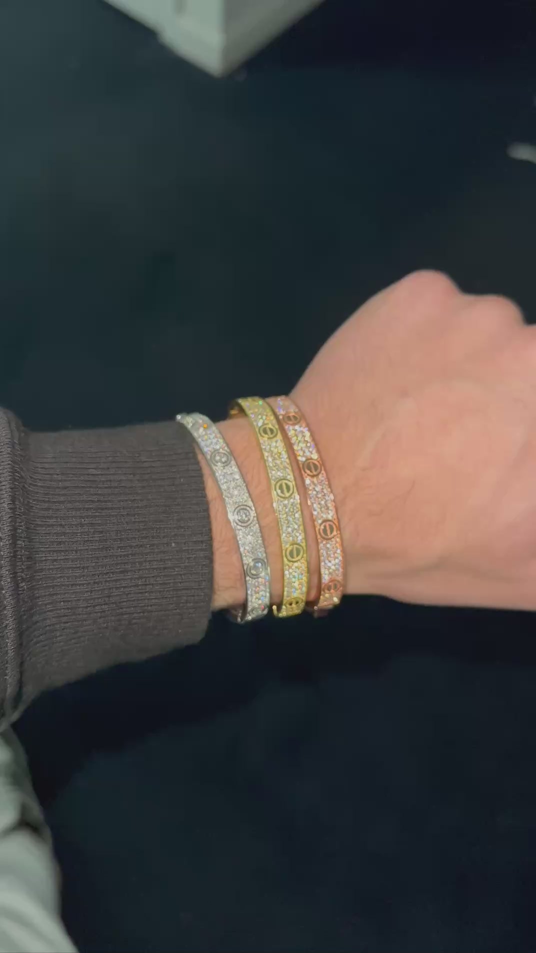 Cartier Bustdown Bracelets video
