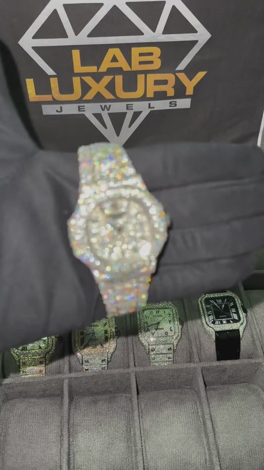Moissanite Watch 1 video