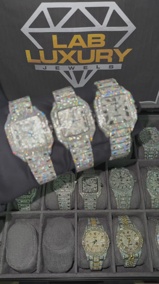 Moissanite Watch 11 video