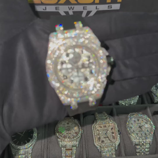 Moissanite Watch 4 video
