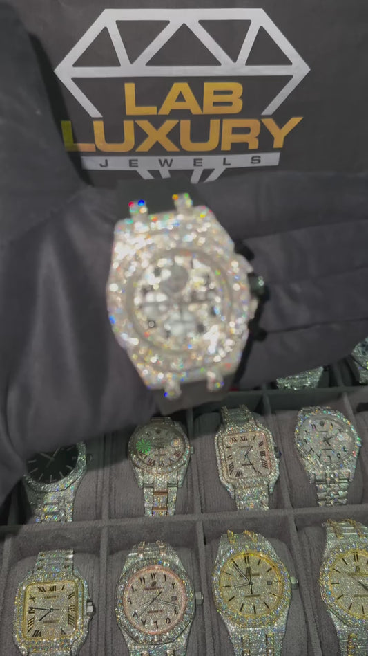 Moissanite Watch 4 video