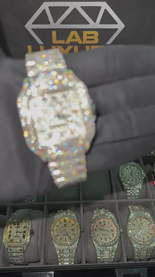 Moissanite Watch 12 video