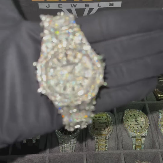 Moissanite Watch 13 video