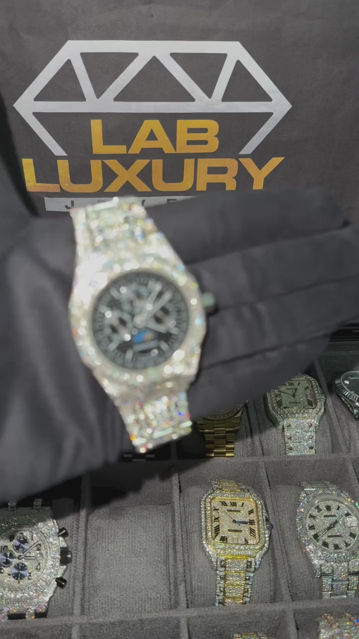 Moissanite Watch 24 video